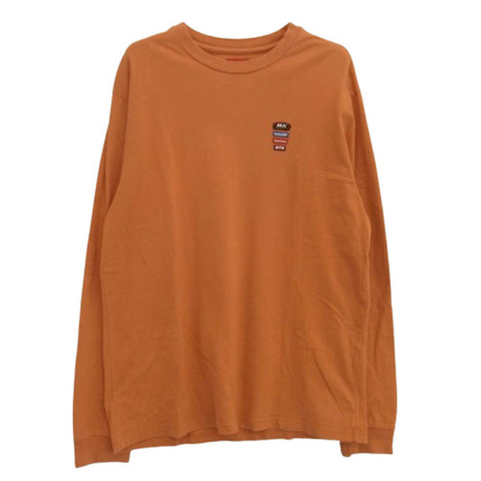 Supreme シュプリーム 22SS Precision L/S Top プレシジョン ロングスリーブ 長袖 Tシャツ オレンジ系 M【中古】