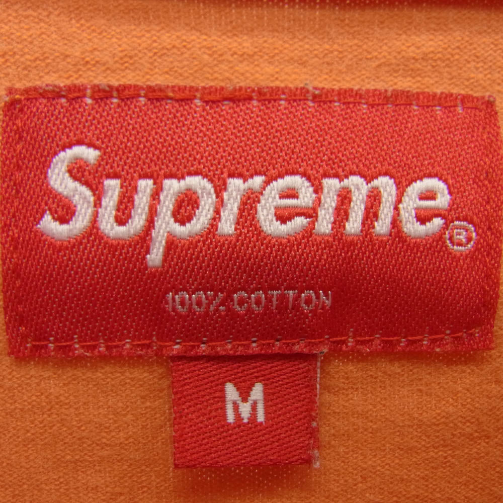 Supreme シュプリーム 22SS Precision L/S Top プレシジョン ロングスリーブ 長袖 Tシャツ オレンジ系 M【中古】