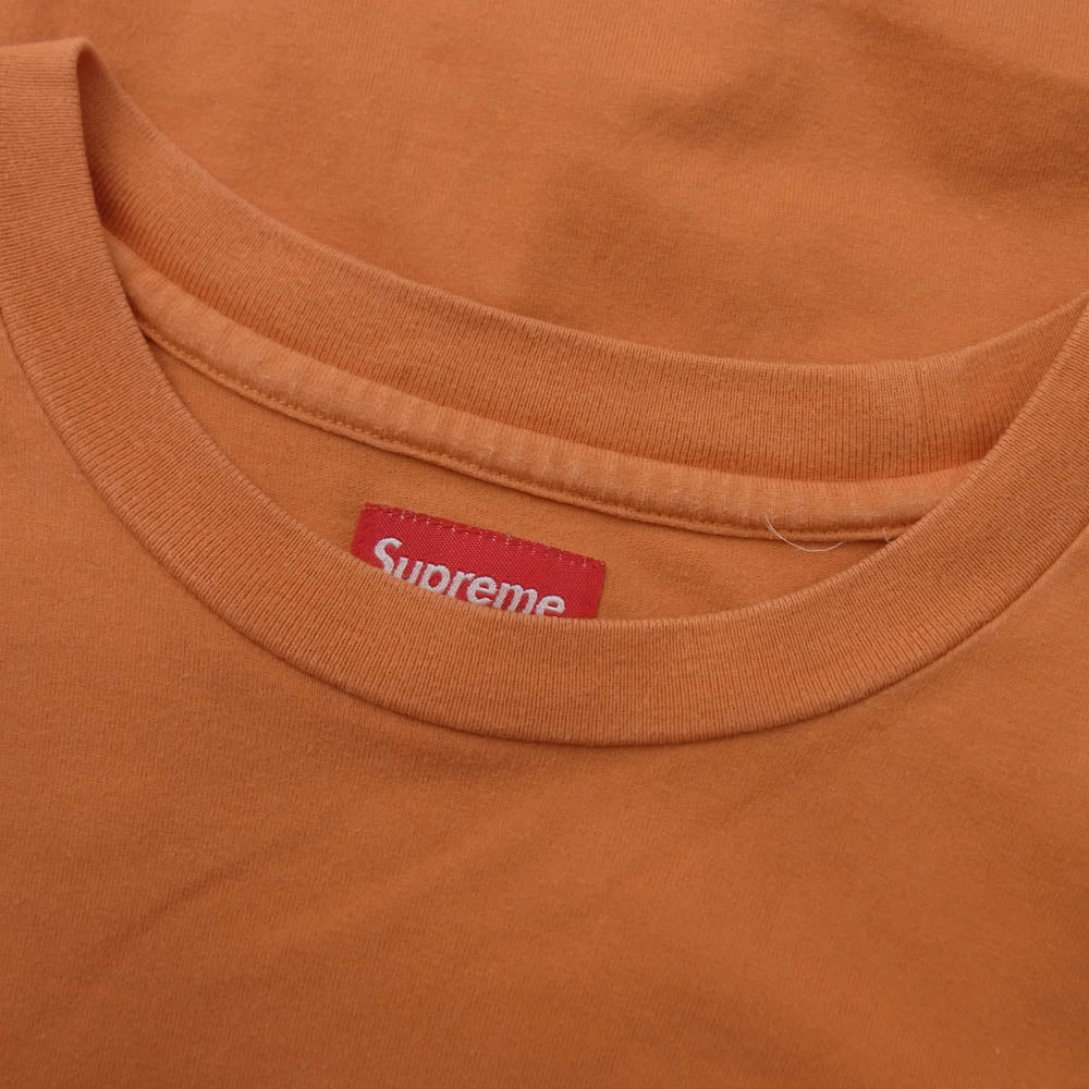 Supreme シュプリーム 22SS Precision L/S Top プレシジョン ロングスリーブ 長袖 Tシャツ オレンジ系 M【中古】