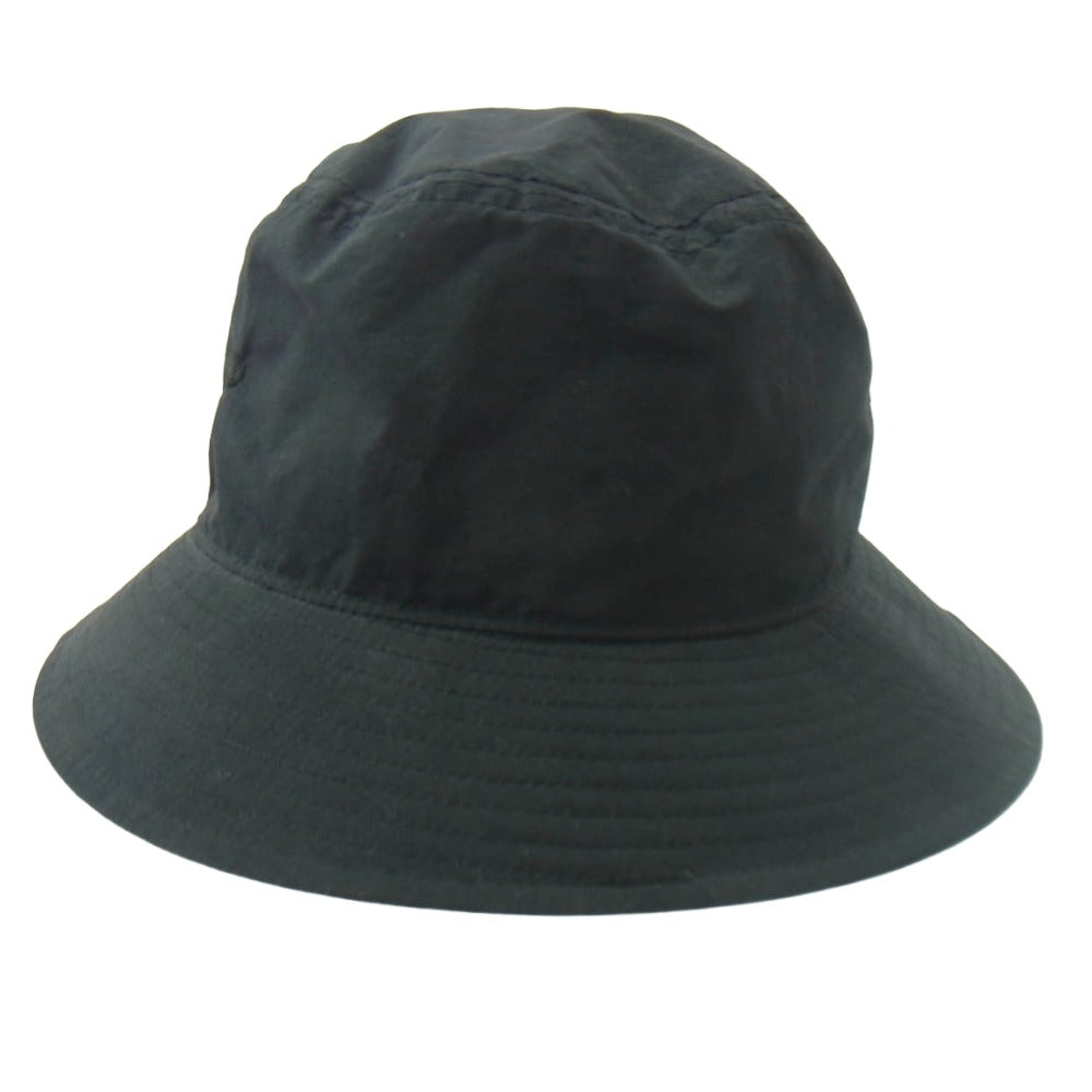 SAINT MICHAEL セントマイケル SM-S23-0000-074 BUCKET HAT SAINT M ロゴ刺繍 バケットハット 帽子 ブラック系 O/S【中古】
