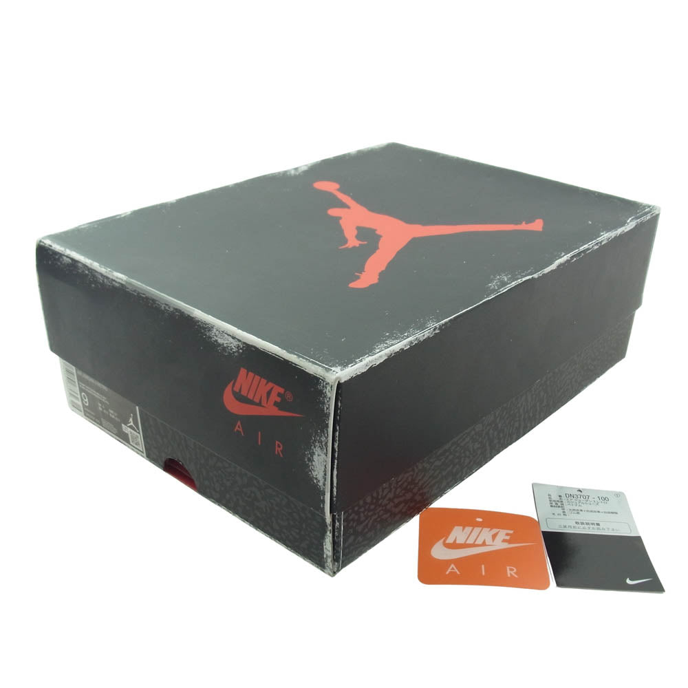 NIKE ナイキ DN3707-100 AIR JORDAN 3 RETRO WHITE CEMENT REIMAGINED AJ3 エアジョーダン レトロ ホワイト セメント リマジンド スニーカー ホワイト系 27cm【中古】