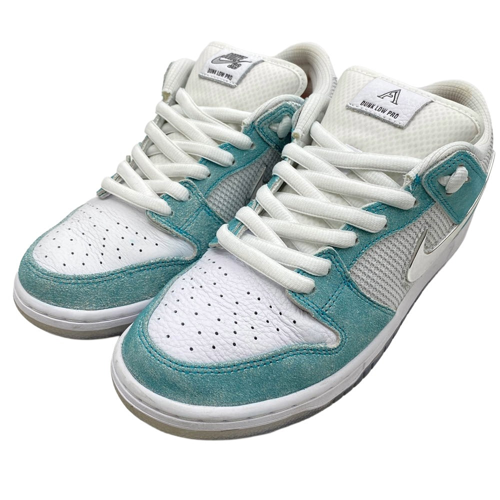 NIKE ナイキ FD2562-400 APRIL SKATEBOARDS SB DUNK LOW PRO QS ダンクロー プロ スニーカー ライトグリーン系 グレー系 27.5cm【中古】