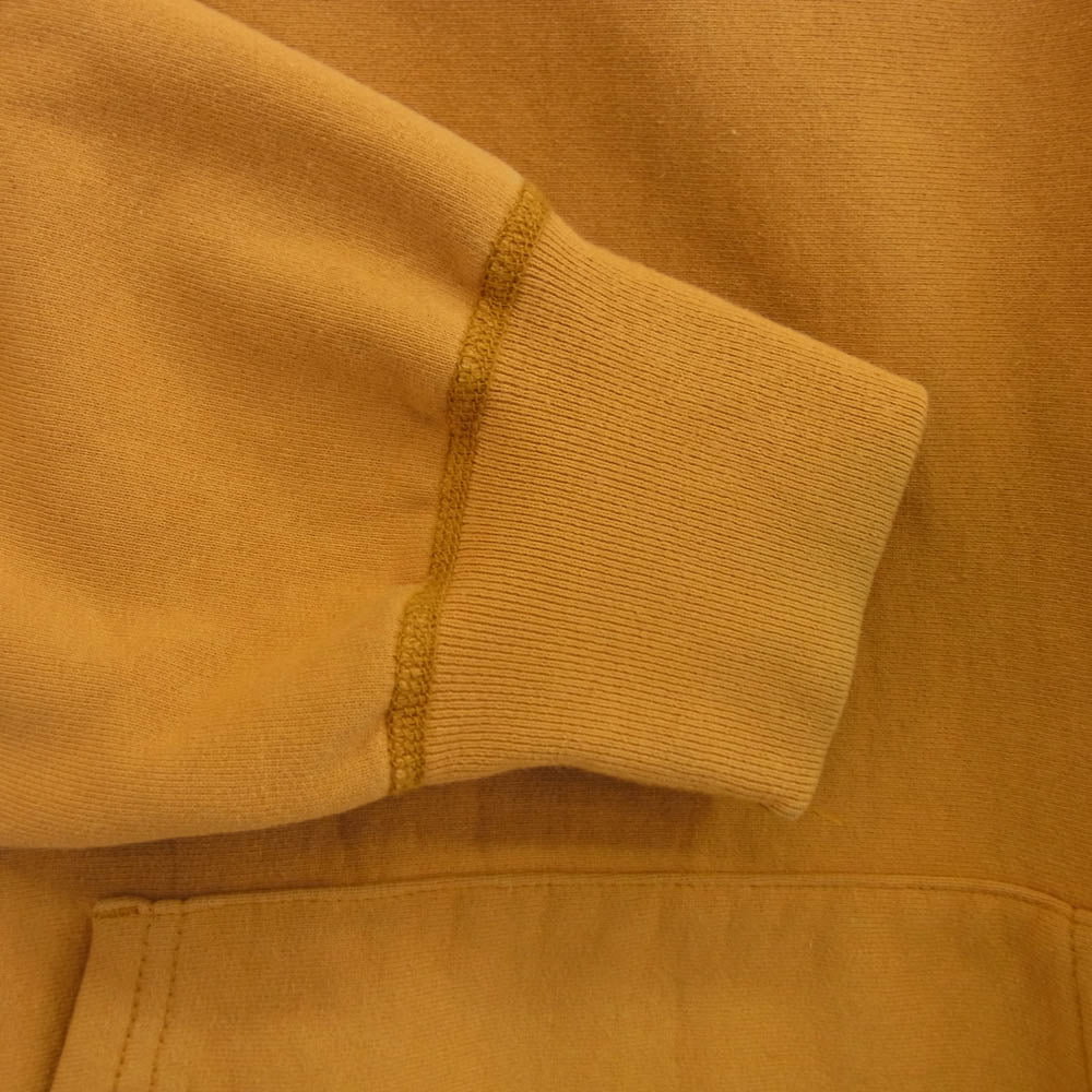 Supreme シュプリーム 21AW Box Logo Hooded Sweatshirt ボックスロゴ フーデッド スウェットシャツ パーカー イエロー系 M【中古】