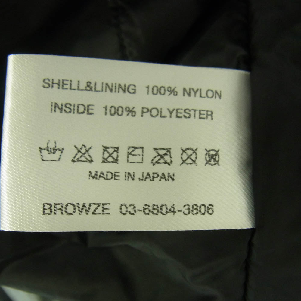 The Ennoy Professional ザ エンノイ プロフェッショナル 23AW AW23BRENJK03LP NYLON PADDED JACKET ナイロンパデッド 中綿 ジャケット グレー系 M【中古】