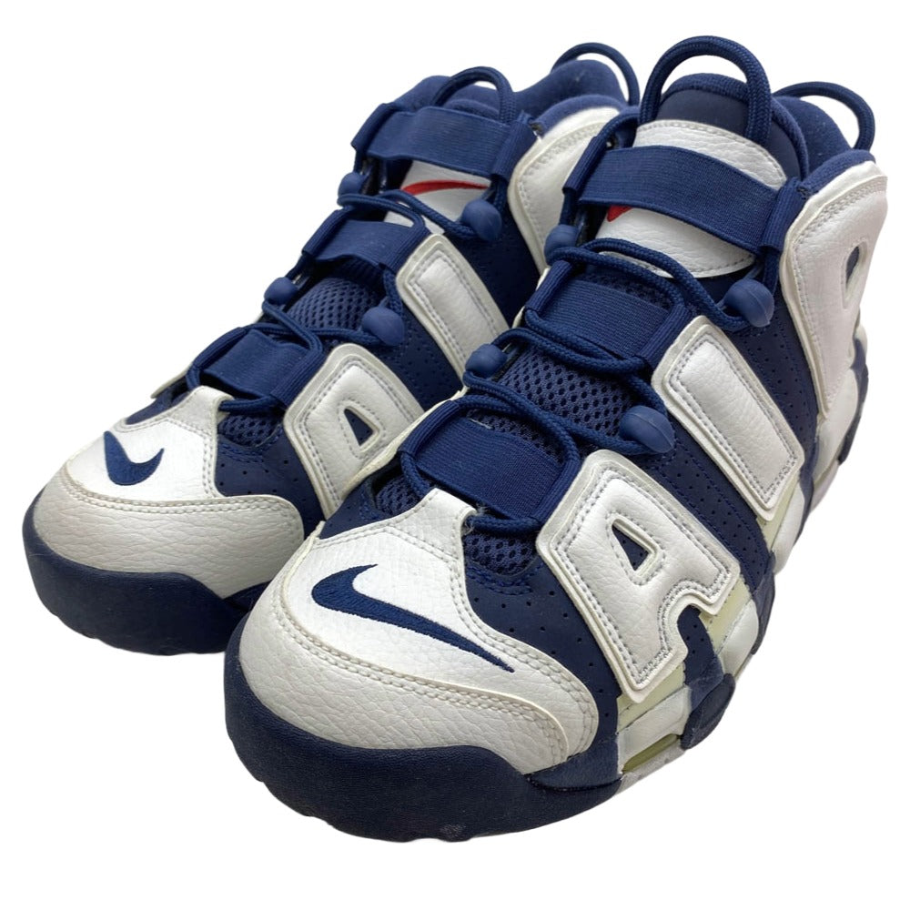 NIKE ナイキ 414962-104 Air More Uptempo Olympic エア モア アップテンポ ハイカットスニーカー ネイビー系 27cm【中古】