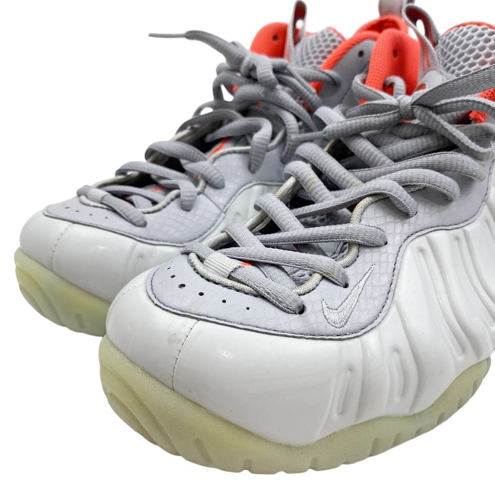 NIKE ナイキ 616750-003 Air Foamposite Pro Pure Platinum エア フォームポジット プロ ハイカットスニーカー グレー系 27cm【中古】