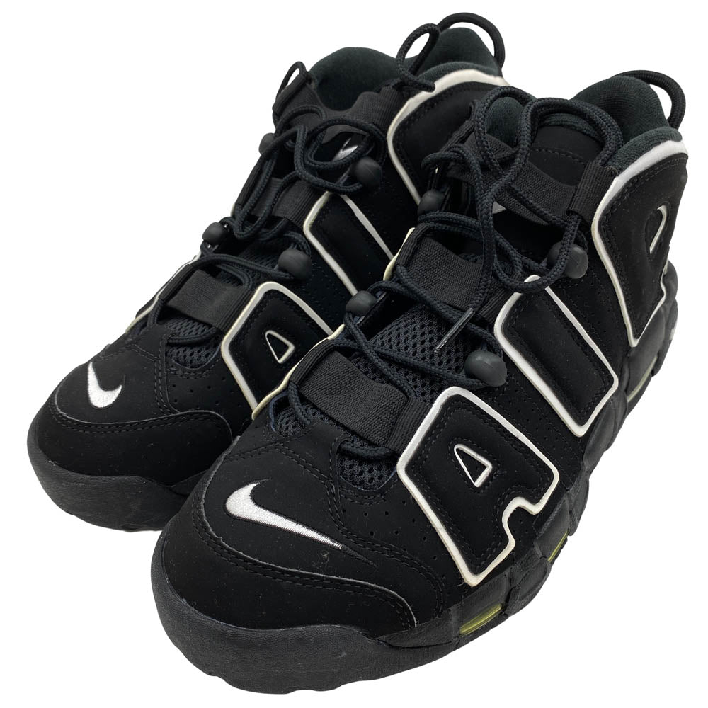 NIKE ナイキ 414962-002 Air More Uptempo Black White エア モア アップテンポ ハイカットスニーカー ブラック系 27cm【美品】【中古】