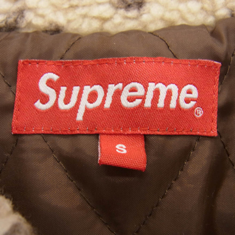Supreme シュプリーム 18AW Snowflake Toggle Fleece Jacket