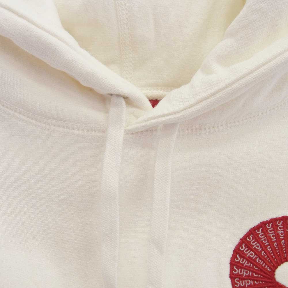 Supreme シュプリーム 20AW S Logo Hooded Sweatshirt Sロゴ フーデッドスウェットシャツ プルオーバーパーカー ホワイト ホワイト系 S【新古品】【未使用】【中古】