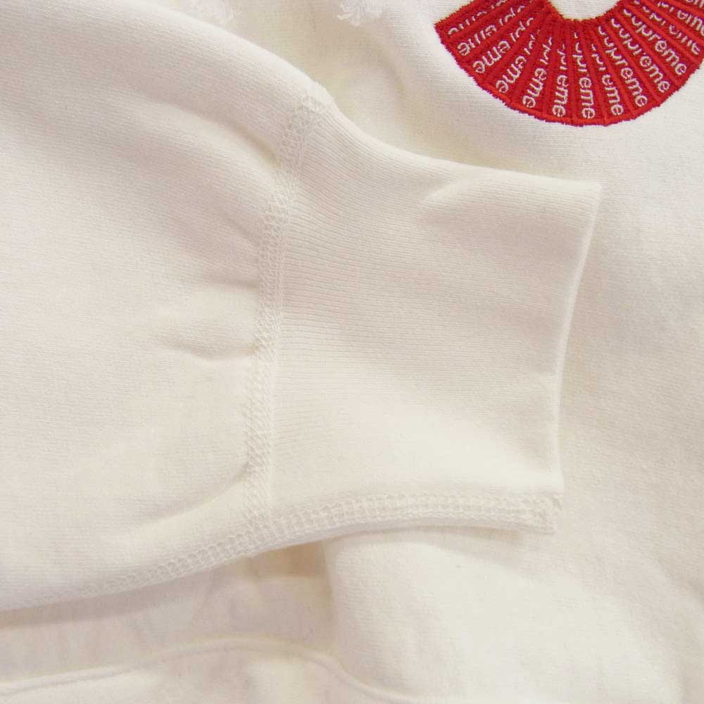 Supreme シュプリーム 20AW S Logo Hooded Sweatshirt Sロゴ フーデッドスウェットシャツ プルオーバーパーカー ホワイト ホワイト系 S【新古品】【未使用】【中古】