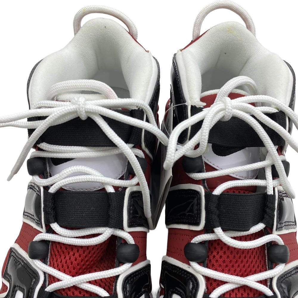 NIKE ナイキ 921948-600 AIR MORE UPTEMPO ’96 VARSITY RED WHITE BLACK エア モア アップテンポ ’96 ハイカットスニーカー ブラック系 レッド系 27cm【美品】【中古】