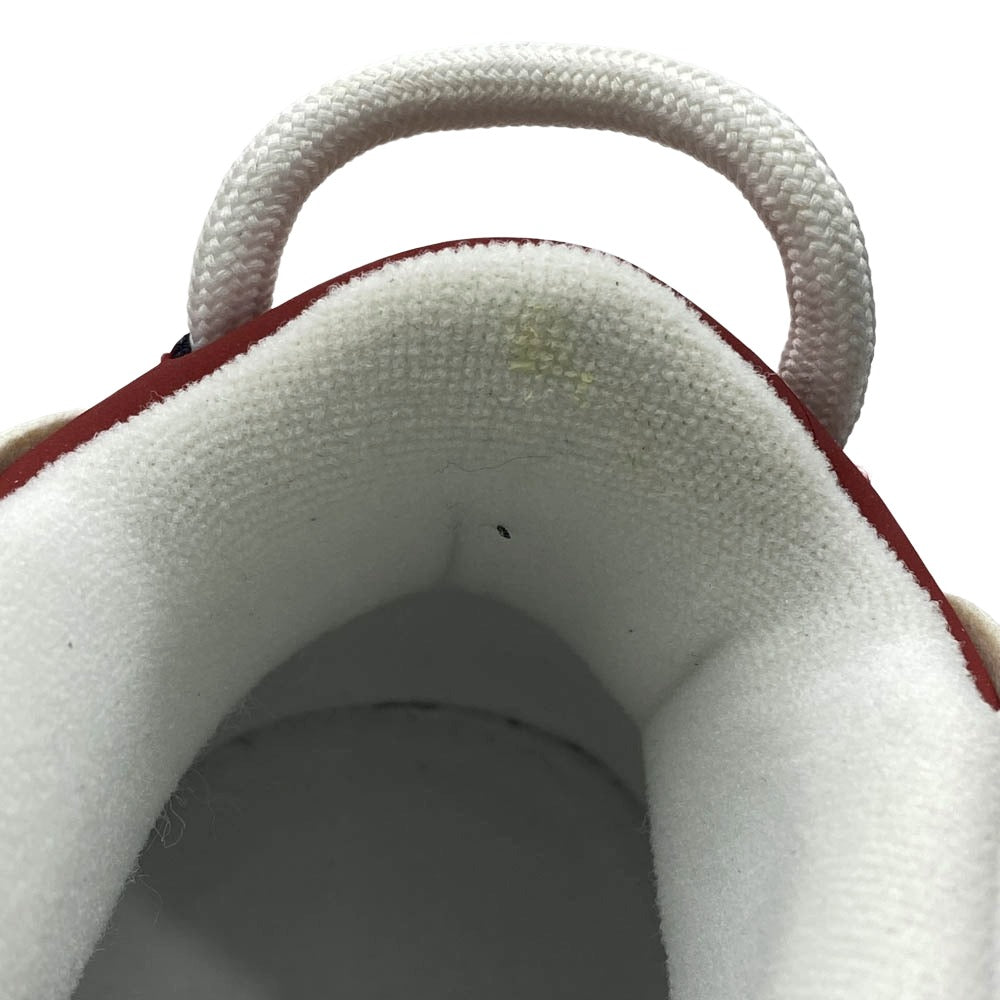 NIKE ナイキ 921948-600 AIR MORE UPTEMPO ’96 VARSITY RED WHITE BLACK エア モア アップテンポ ’96 ハイカットスニーカー ブラック系 レッド系 27cm【美品】【中古】