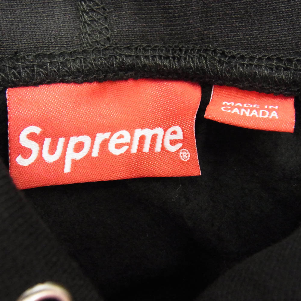Supreme シュプリーム 20AW S Logo Hooded Sweatshirt Sロゴ フーデッドスウェットシャツ プルオーバーパーカー ブラック ブラック系 S【新古品】【未使用】【中古】