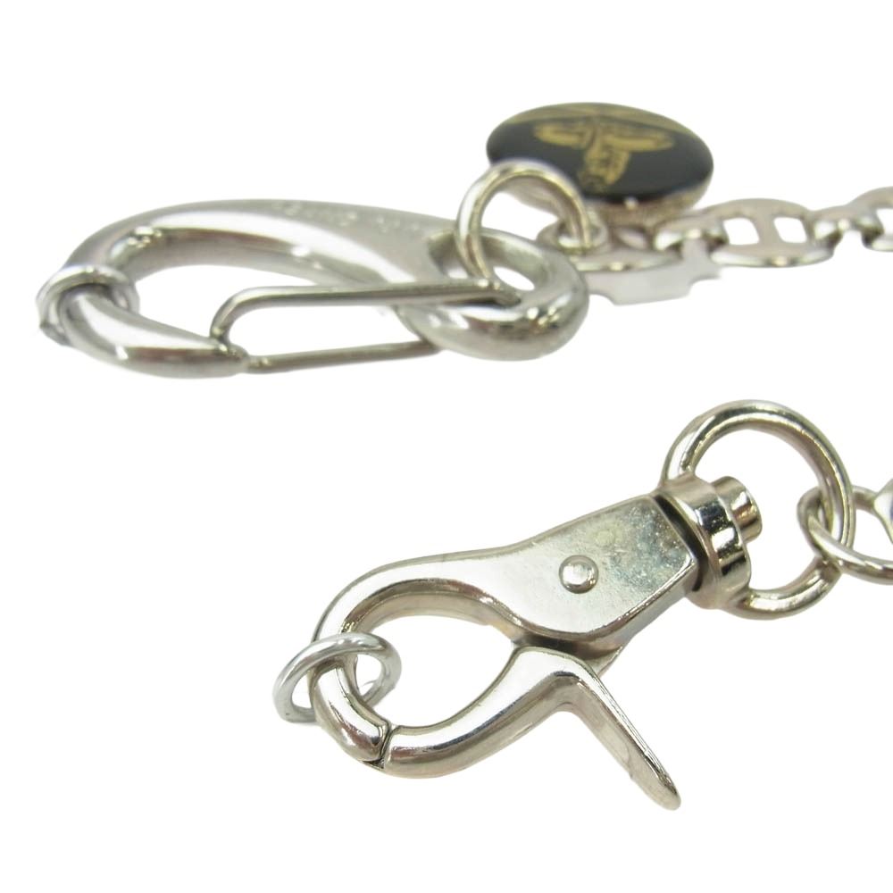 HYSTERIC GLAMOUR ヒステリックグラマー 4QG-1340-15A 1クリップ ウォレット チェーン シルバー系 表記なし【中古】