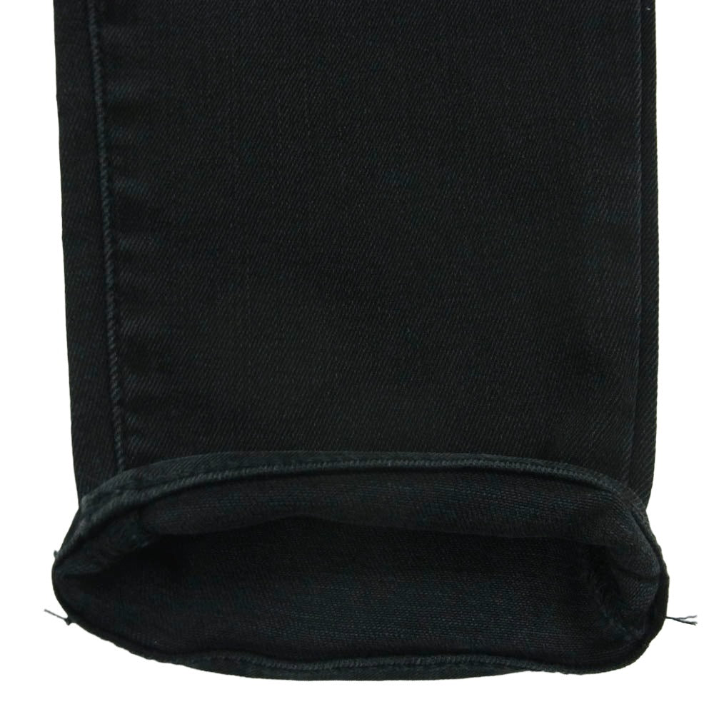 HYSTERIC GLAMOUR ヒステリックグラマー 01233AP03 VIXEN GIRL スキニー ブラック デニム パンツ ブラック系 XS【中古】