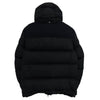 MONCLER モンクレール C20914190385 RILLIEUX GIUBBOTTO リリュー ウール切替 フーデッド ダウンジャケット ブラック系 5【中古】