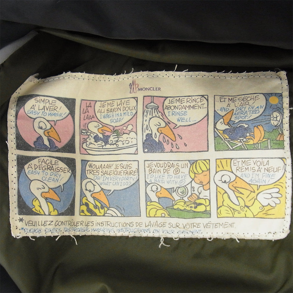 MONCLER モンクレール Z6H0115 HIMALAYA ヒマラヤ フーデッド ダウンジャケット ブラック系【中古】