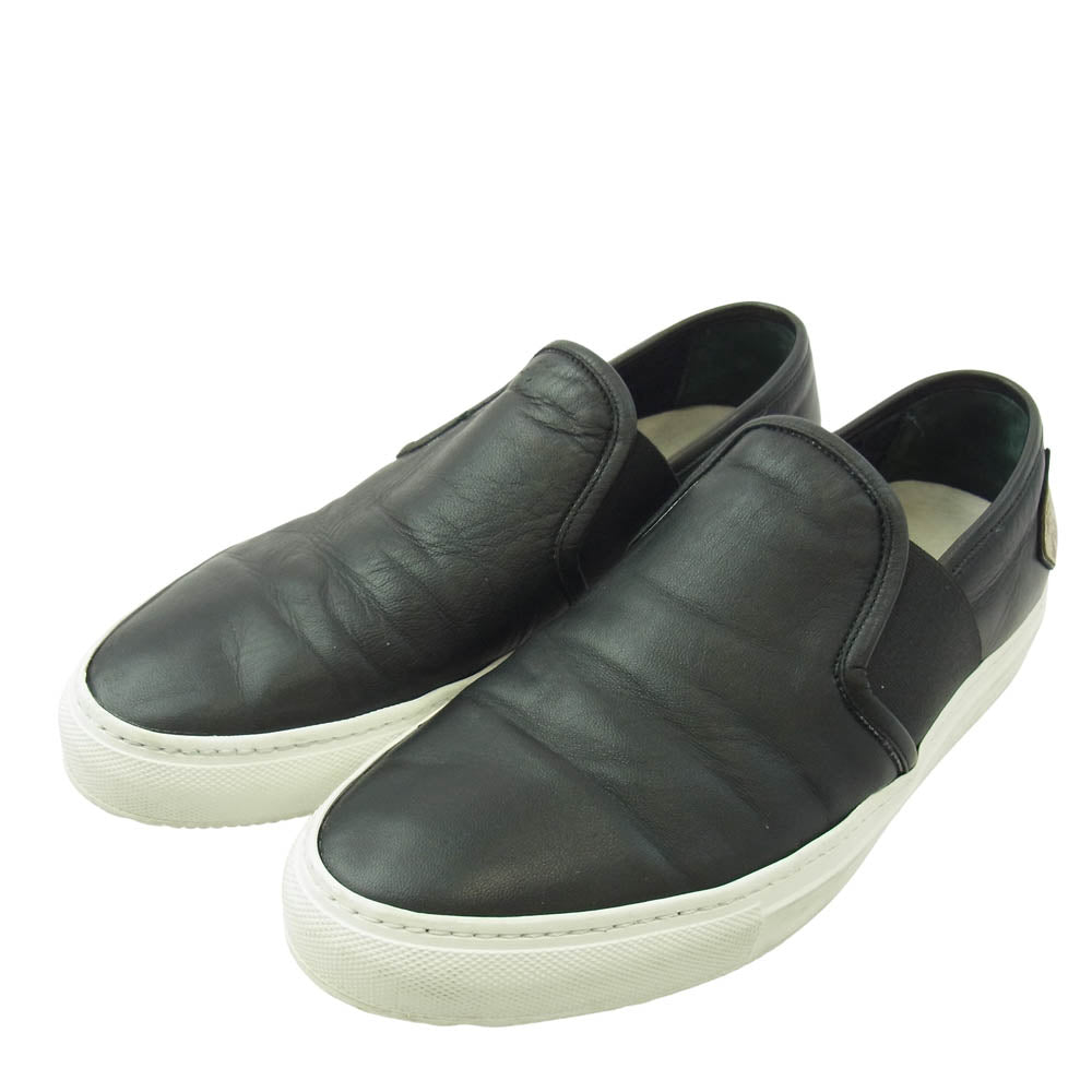 PHILIPPE MODEL フィリップモデル レザー スリッポン シューズ ブラック系 40【中古】