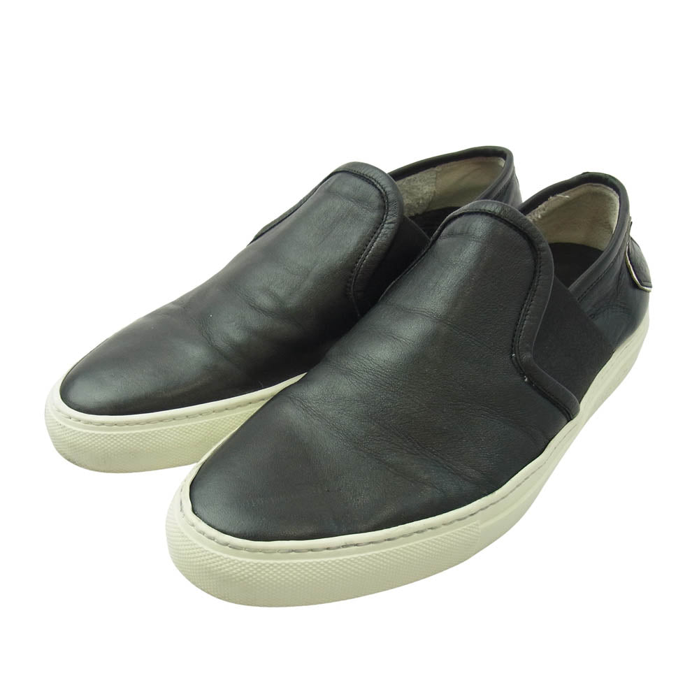 PHILIPPE MODEL フィリップモデル レザー スリッポン シューズ ブラック系 40【中古】