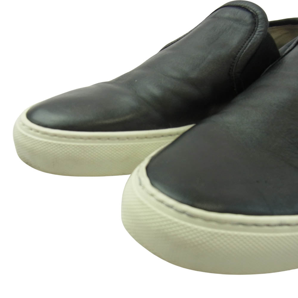 PHILIPPE MODEL フィリップモデル レザー スリッポン シューズ ブラック系 40【中古】