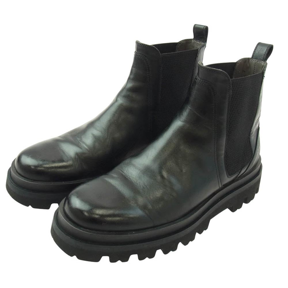 Sergio Rossi セルジオロッシ A91440 セルジオロッシ サイドゴアブーツ ブラック系 7【中古】