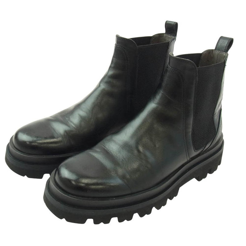 Sergio Rossi セルジオロッシ A91440 セルジオロッシ サイドゴアブーツ ブラック系 7【中古】