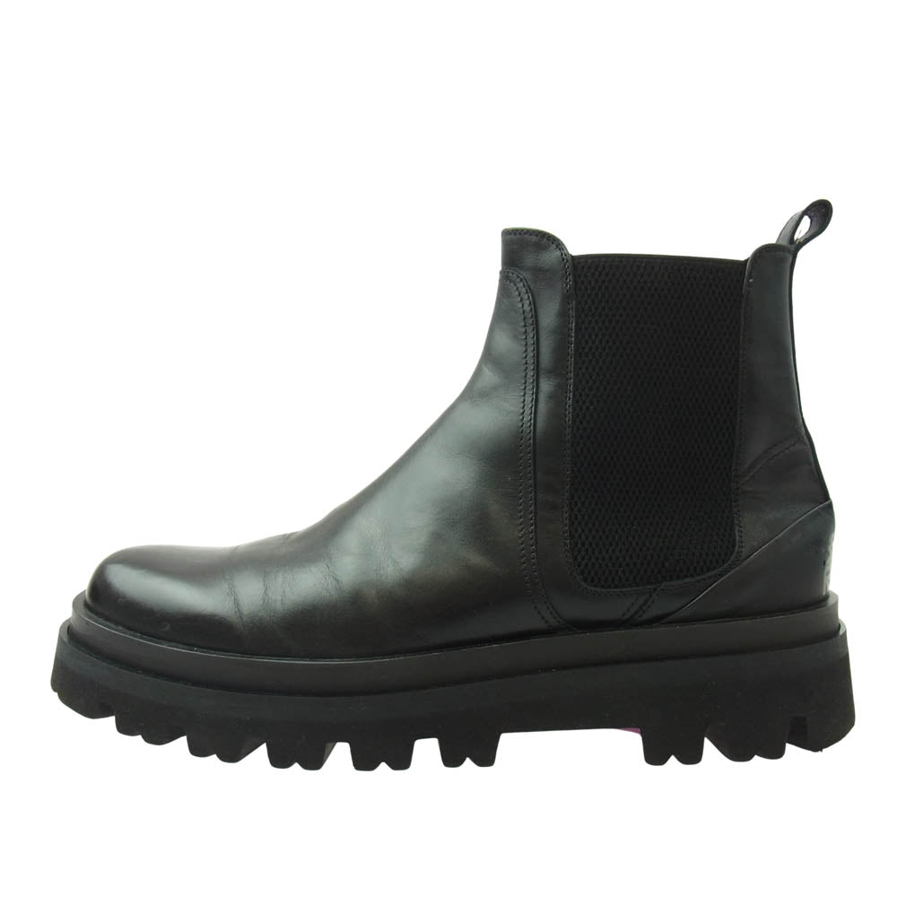 Sergio Rossi セルジオロッシ A91440 セルジオロッシ サイドゴアブーツ ブラック系 7【中古】