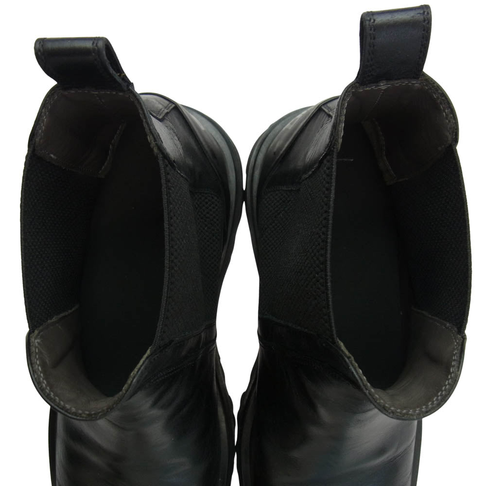 Sergio Rossi セルジオロッシ A91440 セルジオロッシ サイドゴアブーツ ブラック系 7【中古】