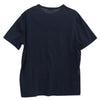 MONCLER モンクレール G10918C7D910 DE CLERMONT Rubber Logo Print MAGLIA T-SHIRT マリア ラバーロゴプリント 半袖 Tシャツ ダークネイビー系 L【中古】