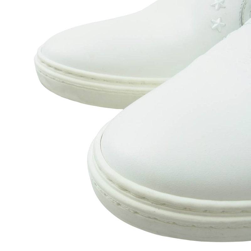 JIMMY CHOO ジミーチュウ スタースタッズ レザー スリッポン シューズ  