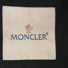 MONCLER モンクレール F10911C70300 ILDUT GIUBBOTTO テープロゴ ナイロン フーデッド コート ブラック系 3【中古】