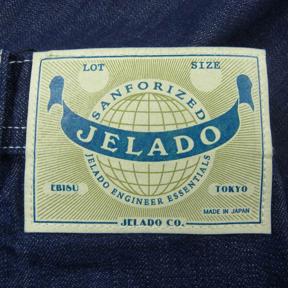 JELADO ジェラード JP94311W 311W Painter Pants デニム ペインター パンツ インディゴブルー系 S【新古品】【未使用】【中古】