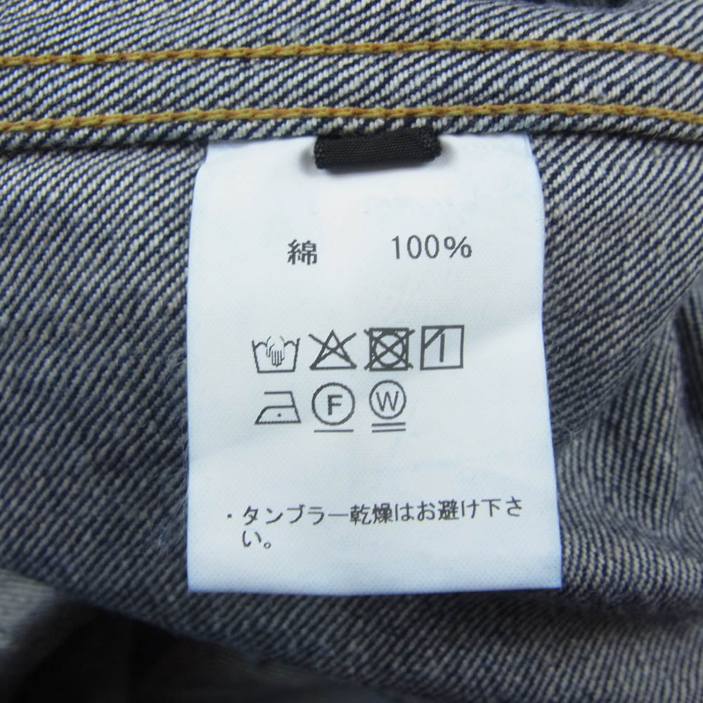 JELADO ジェラード JP94406 406XX 55Denim Jacket 55 加工 デニム ジャケット インディゴブルー系 M【新古品】【未使用】【中古】