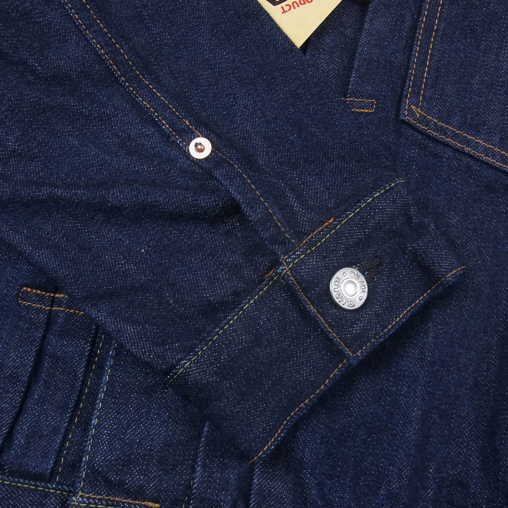 JELADO ジェラード JP94406 406XX 55Denim Jacket 55 加工 デニム ジャケット インディゴブルー系 M【新古品】【未使用】【中古】