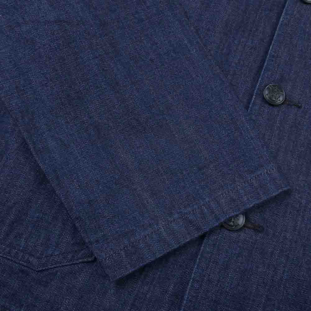 JELADO ジェラード CT12316 U.S.Navy Dungaree Jumper ヘチマ襟 デニム カバーオール ジャケット インディゴブルー系 XXL【新古品】【未使用】【中古】