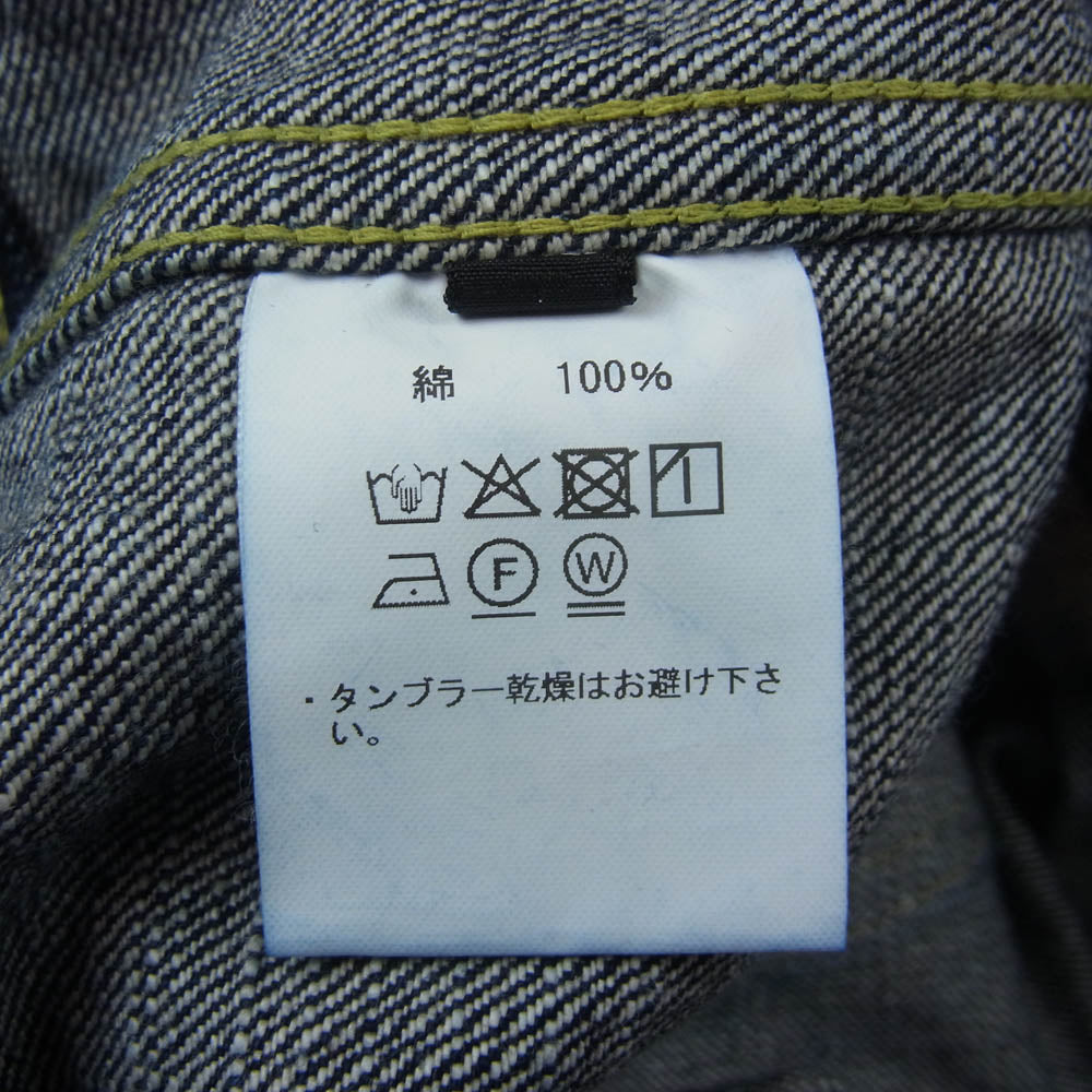 JELADO ジェラード JP94407ED Age of Longing Black Tag 407EXX エイジオブロンギング デニム ジャケット インディゴブルー系 XL【新古品】【未使用】【中古】