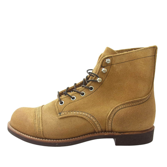 RED WING レッドウィング 8083 IRON RANGER アイアンレンジャー ホーソーン ミュールスキナー ラフアウト ブーツ ブラウン系 US8.5D【新古品】【未使用】【中古】