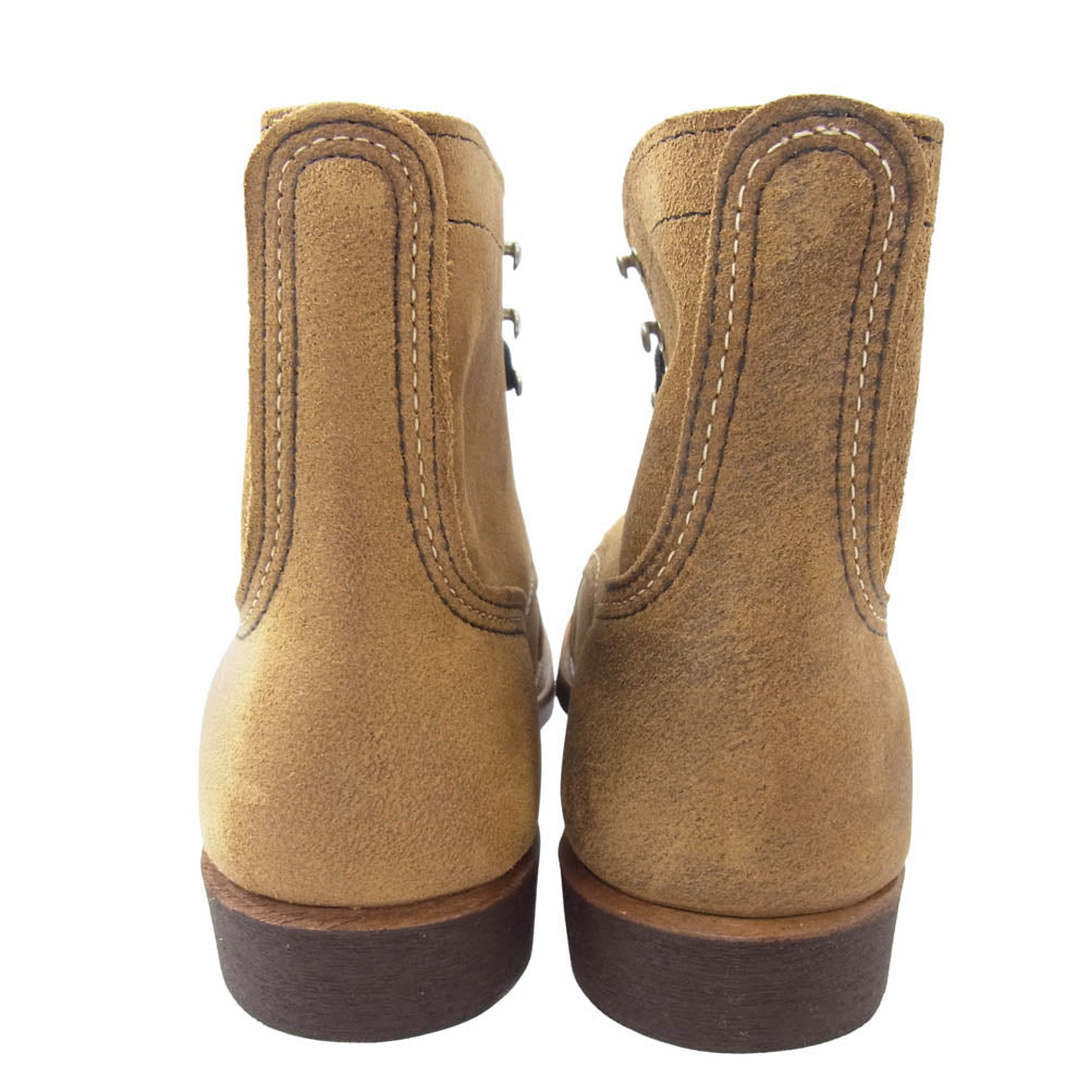 RED WING レッドウィング 8083 IRON RANGER アイアンレンジャー ホーソーン ミュールスキナー ラフアウト ブーツ ブラウン系 US8.5D【新古品】【未使用】【中古】
