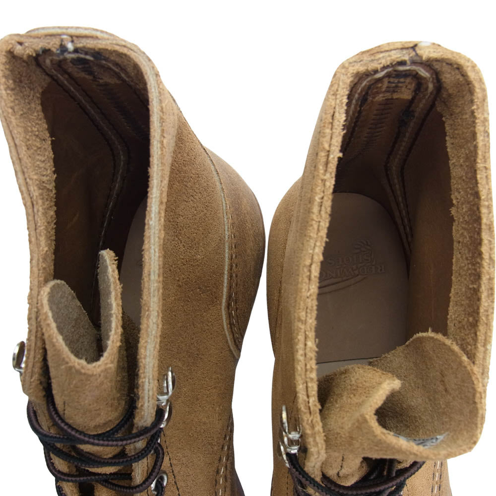 RED WING レッドウィング 8083 IRON RANGER アイアンレンジャー ホーソーン ミュールスキナー ラフアウト ブーツ ブラウン系 US8.5D【新古品】【未使用】【中古】