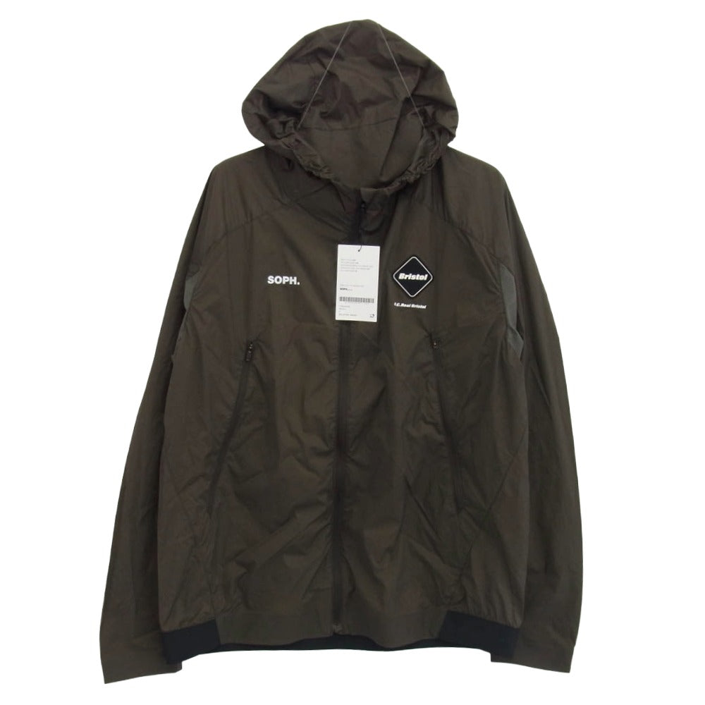 F.C.R.B. エフシーアールビー 25AW FCRB-252058 LIGHT WEIGHT BREATHABLE JACKET ライトウェイト ブリーザブルジャケット ナイロンジャケット ダークグレー系 S【新古品】【未使用】【中古】