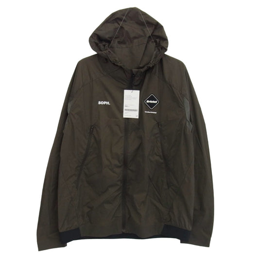 F.C.R.B. エフシーアールビー 25AW FCRB-252058 LIGHT WEIGHT BREATHABLE JACKET ライトウェイト ブリーザブルジャケット ナイロンジャケット ダークグレー系 S【新古品】【未使用】【中古】