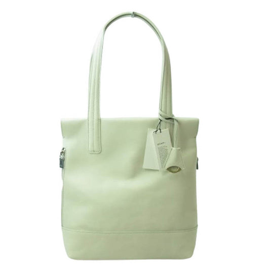 aniary アニアリ 01-02018 アンティークレザー ビジネス トートバッグ オフホワイト系【新古品】【未使用】【中古】