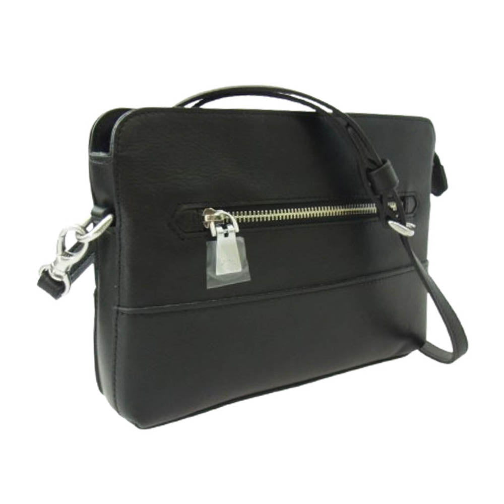 aniary アニアリ 36-03001 Shoulder Artisan Leather アルティザンレザー ショルダーバッグ ブラック系【新古品】【未使用】【中古】