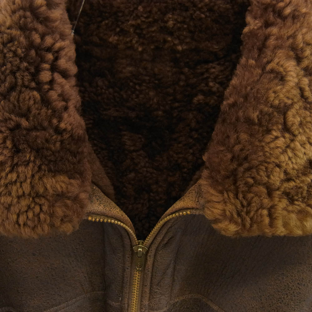 ヴィンテージ Vintage 60～90s ムートンジャケット ボアジップ