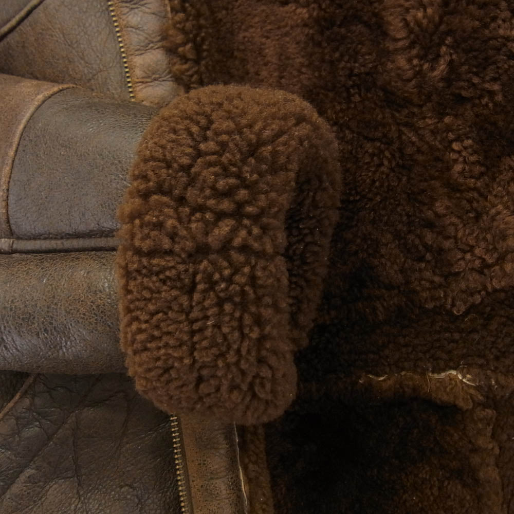 ヴィンテージ Vintage 60～90s ムートンジャケット ボアジップ