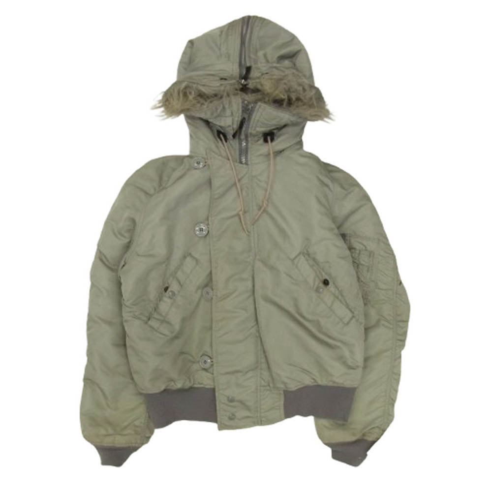 ALPHA アルファ MIL-J-6278F Vintage ヴィンテージ USA製 民間品 N-2B