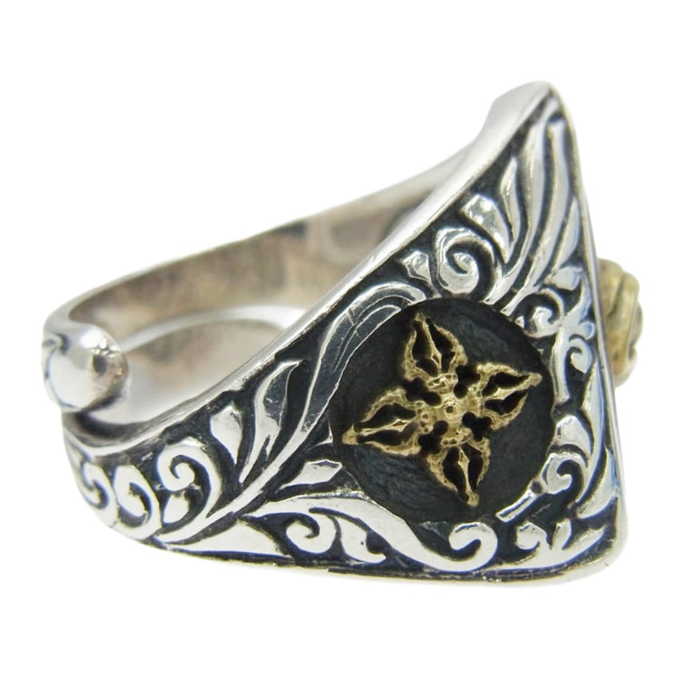 ZOCALO ソカロ Eye of Providence MirareteruRing アイ・オブ・プロビデンス・ミラレテル リング シルバー系 22号【中古】