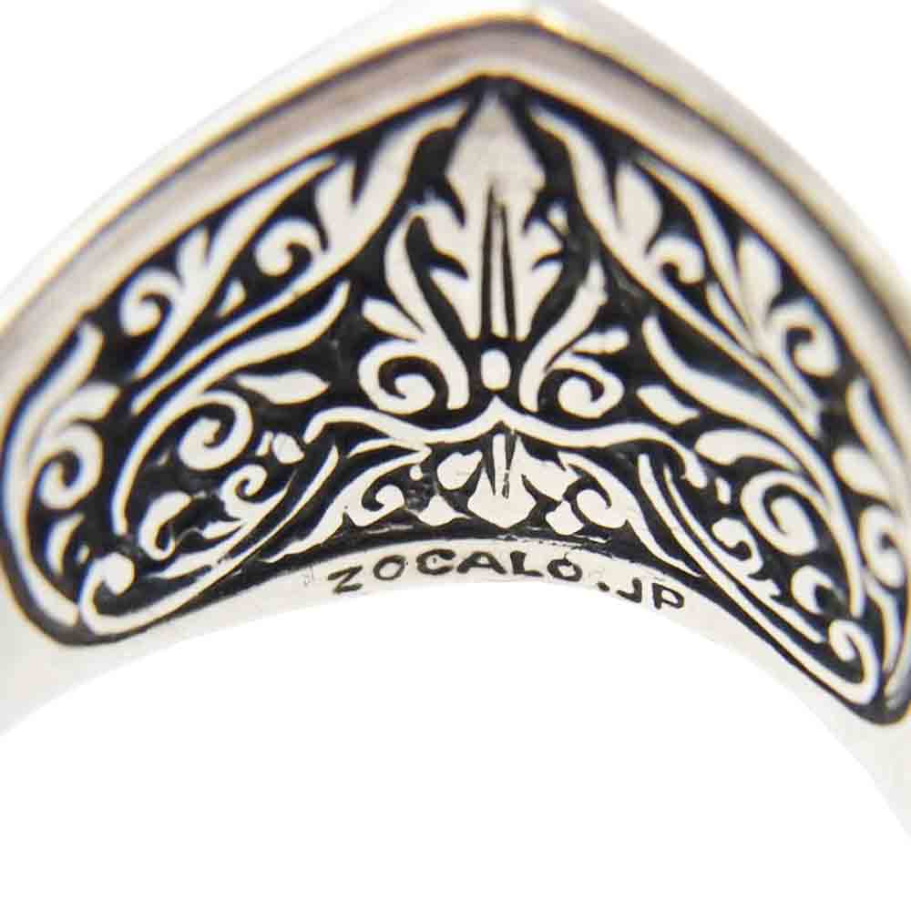 ZOCALO ソカロ Eye of Providence MirareteruRing アイ・オブ・プロビデンス・ミラレテル リング シルバー系 22号【中古】