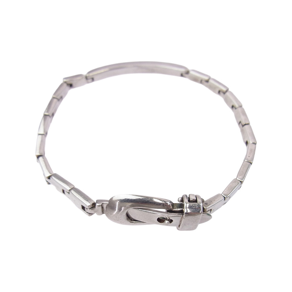 GUCCI グッチ ID バックル ブレスレッド シルバー系【中古】