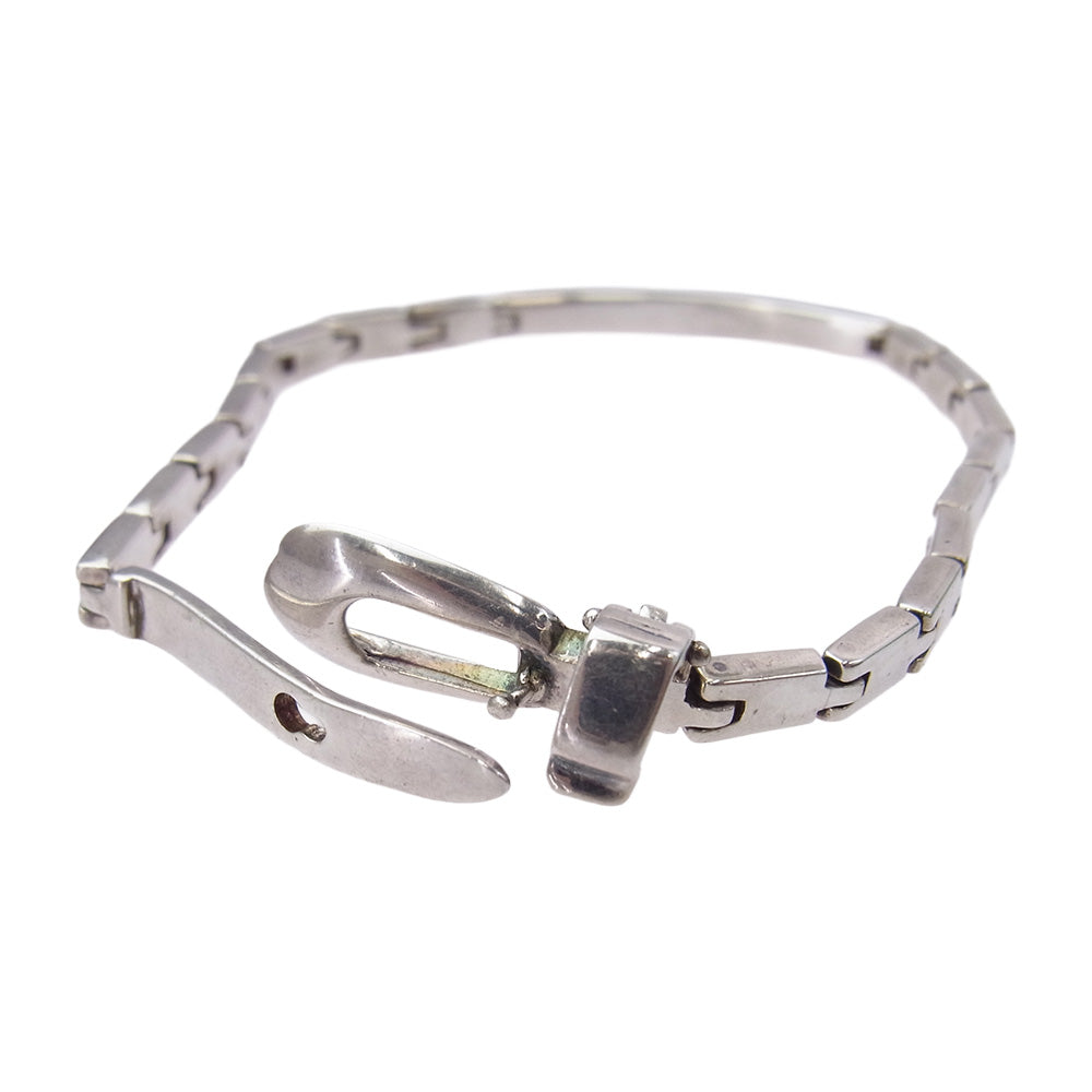 GUCCI グッチ ID バックル ブレスレッド シルバー系【中古】